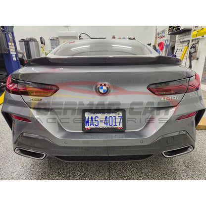 2019+ BMW 8-Series/M8 V Style Carbon Fiber Trunk Spoiler | F91/F92/F93/G14/G15/G16 - Rear Trunk Spoilers