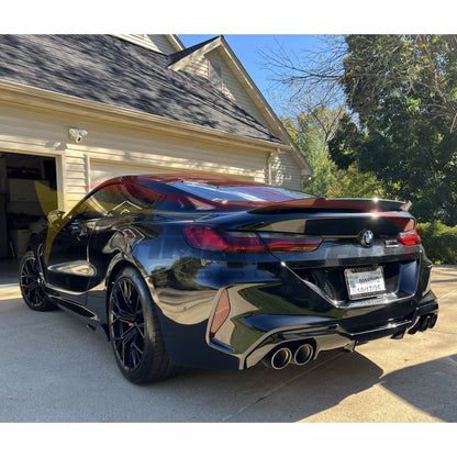 2019+ BMW 8-Series/M8 V Style Carbon Fiber Trunk Spoiler | F91/F92/F93/G14/G15/G16 Rear Trunk Spoilers