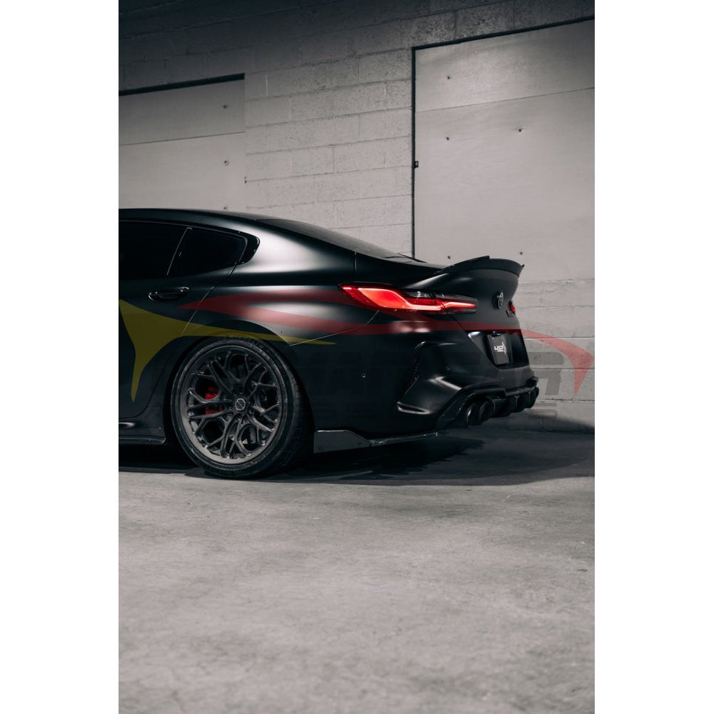 2019 + Bmw 8 - Series/M8 V Style Carbon Fiber Trunk Spoiler | F91/F92/F93/G14/G15/G16 Rear Spoilers