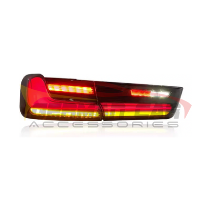 2019 + Bmw M3/3-Series Clear Oem Style Taillights | G80/G20