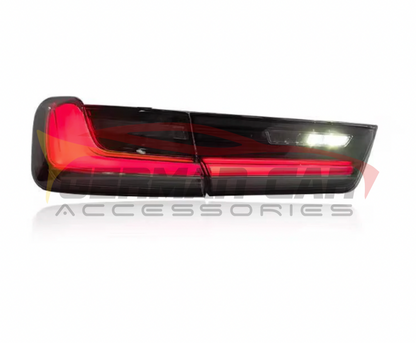 2019 + Bmw M3/3-Series Clear Oem Style Taillights | G80/G20
