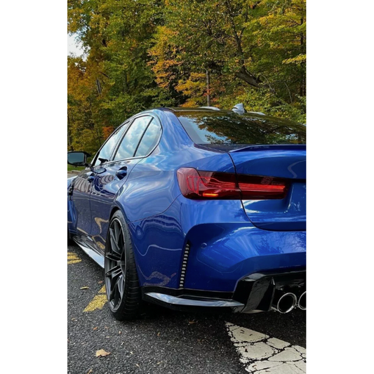 2019 + Bmw M3/3-Series Csl Style Laser Taillights | G80/G20 Red