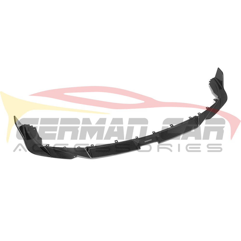 2019 + BMW M8 Carbon Fiber 3 Piece Front Lip | F91/F92/F93 Front Lips/Splitters