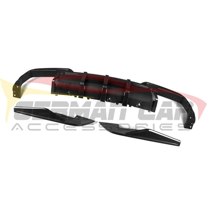 2019 + BMW M8 Carbon Fiber 3 Piece Rear Diffuser | F91/F92/F93 Rear Diffusers