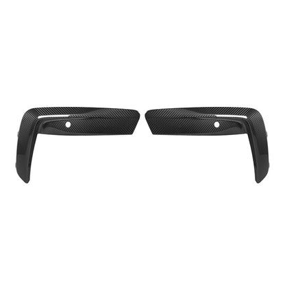 2019 + BMW M8 Carbon Fiber Upper Front Bumper Splitters | F91/F92/F93 Additional Accessories