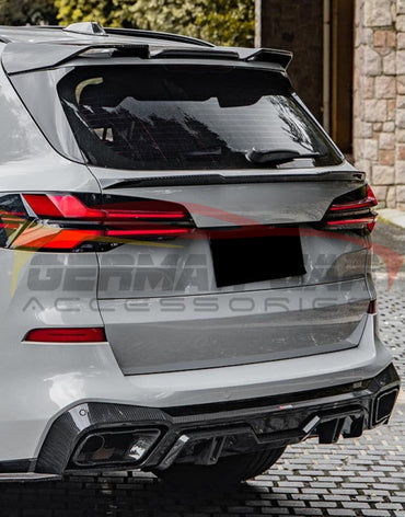 2019+ BMW X5/X5M Carbon Fiber Rear S Style Roof Spoiler | G05/F95 Roof Spoilers