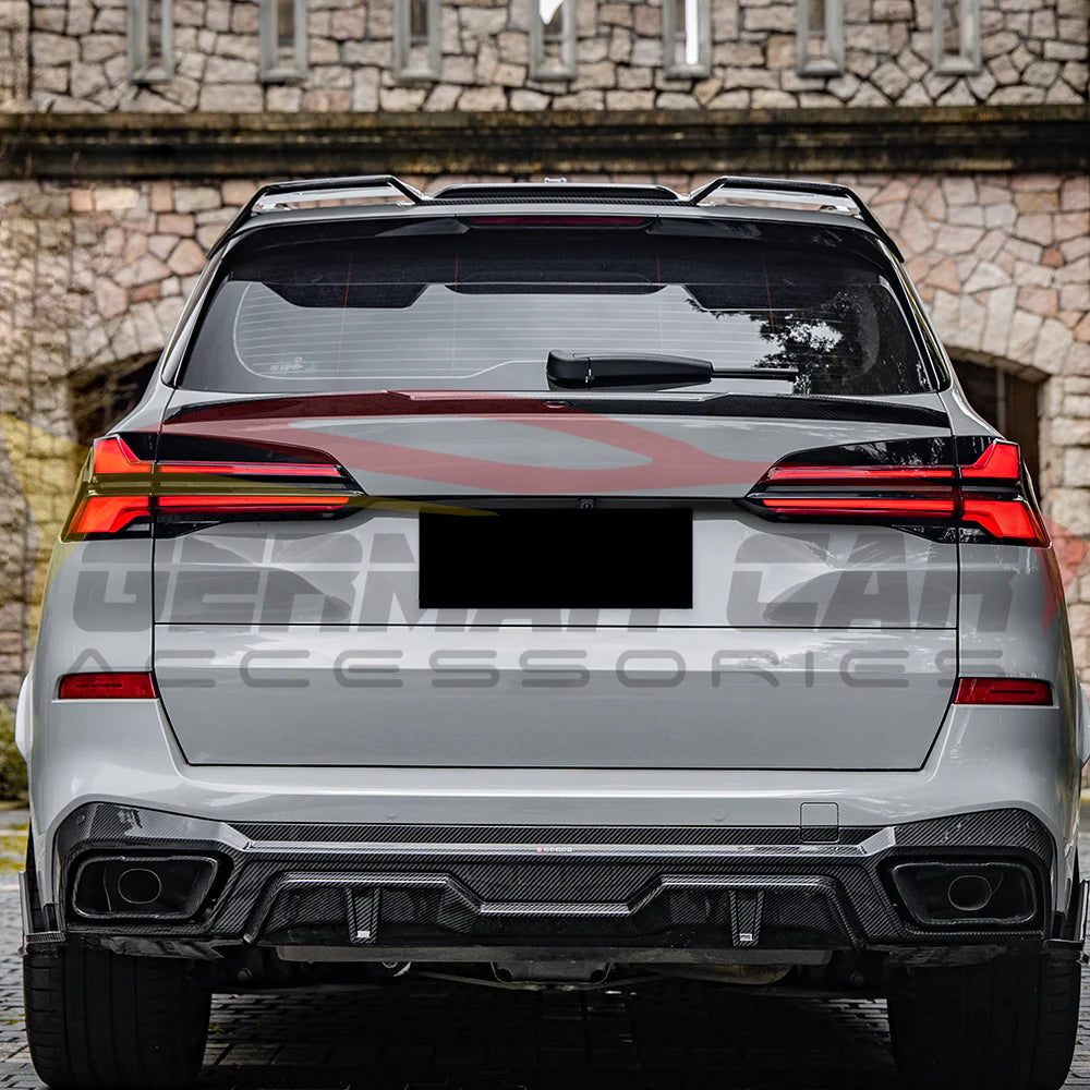 2019+ BMW X5/X5M Carbon Fiber Rear S Style Roof Spoiler | G05/F95 Roof Spoilers