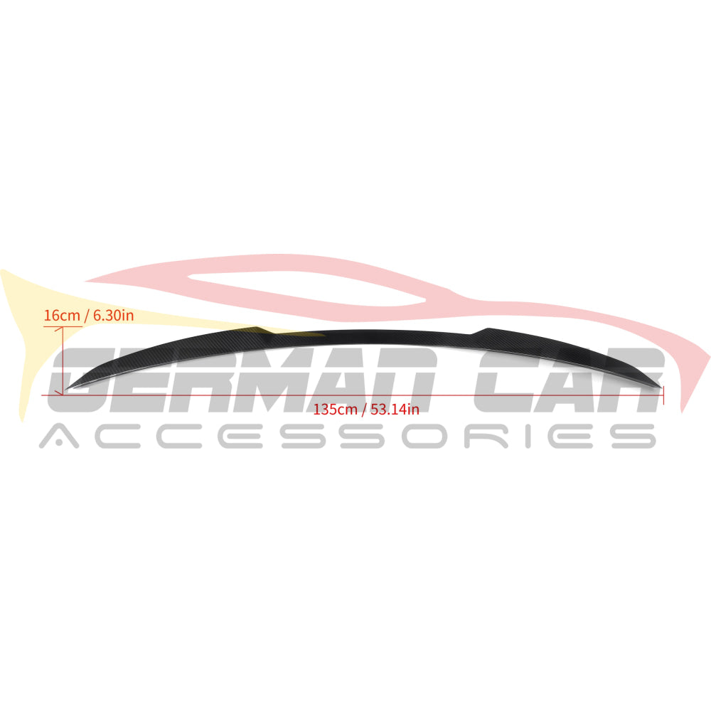 2019 + BMW X5/X5M Carbon Fiber Rear S Style Trunk Spoiler | G05/F95 Rear Trunk Spoilers