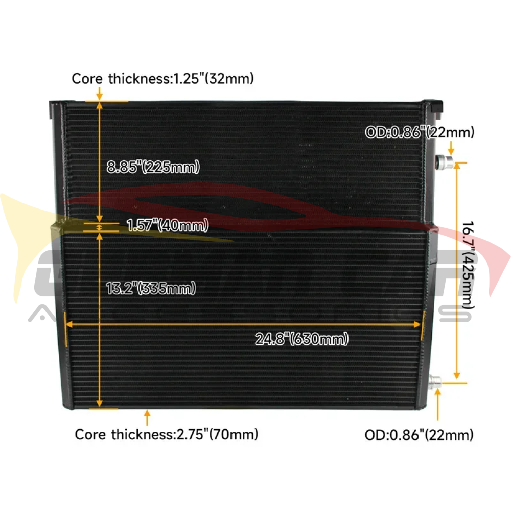 2019+ BMW X5/X6/X7 High Performance Intercooler | G05/G06/G07 X5/X6/X7 - Intercoolers
