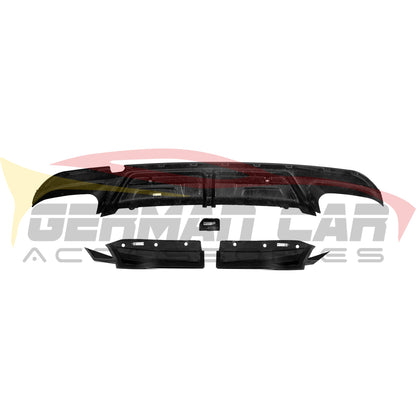 2019 + BMW X5M Carbon Fiber 3 Piece Rear Diffuser | F95 Rear Diffusers