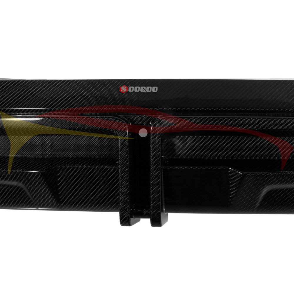 2019 + BMW X5M Carbon Fiber 3 Piece Rear Diffuser | F95 Rear Diffusers