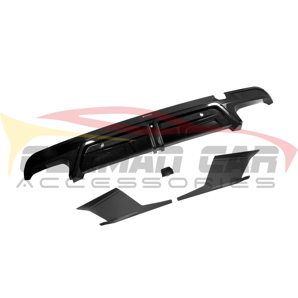 2019 + BMW X5M Carbon Fiber 3 Piece Rear Diffuser | F95 Rear Diffusers