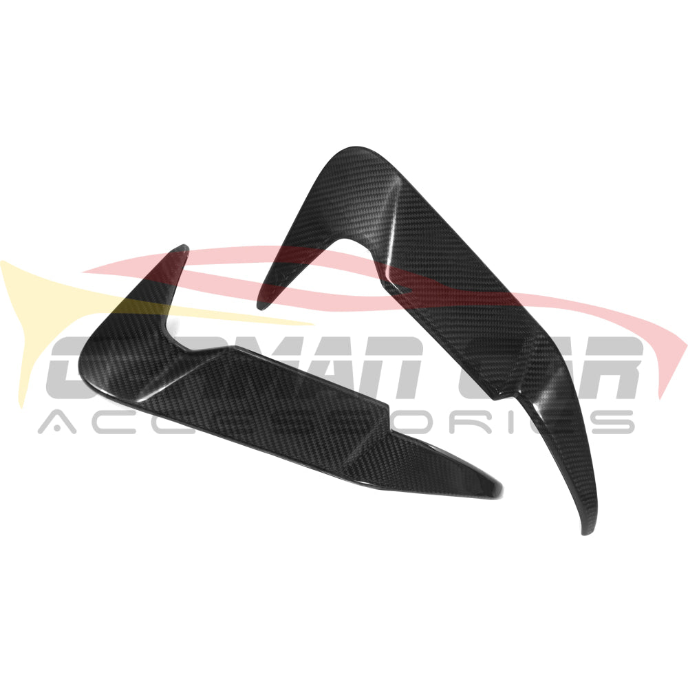 2019 + BMW X5M Carbon Fiber Rear Bumper Canards | F95 Additional Accessories