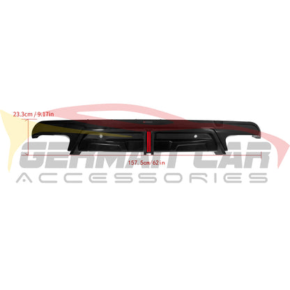 2019 + BMW X5M/X6M Carbon Fiber Rear Diffuser with Brake Light | F95/F96 Rear Diffusers