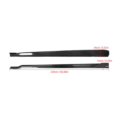 2019 + BMW X6/X6M Carbon Fiber S Style Side Skirts | G06/F96 Side Skirts