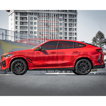 2019 + BMW X6/X6M Carbon Fiber S Style Side Skirts | G06/F96 Side Skirts