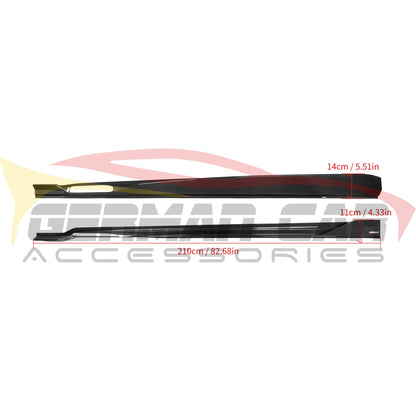 2019 + BMW X6/X6M Carbon Fiber S Style Side Skirts | G06/F96 Side Skirts