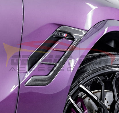 2019+ BMW X6M Carbon Fiber Side Vent Trim | F96 - Additional Accessories