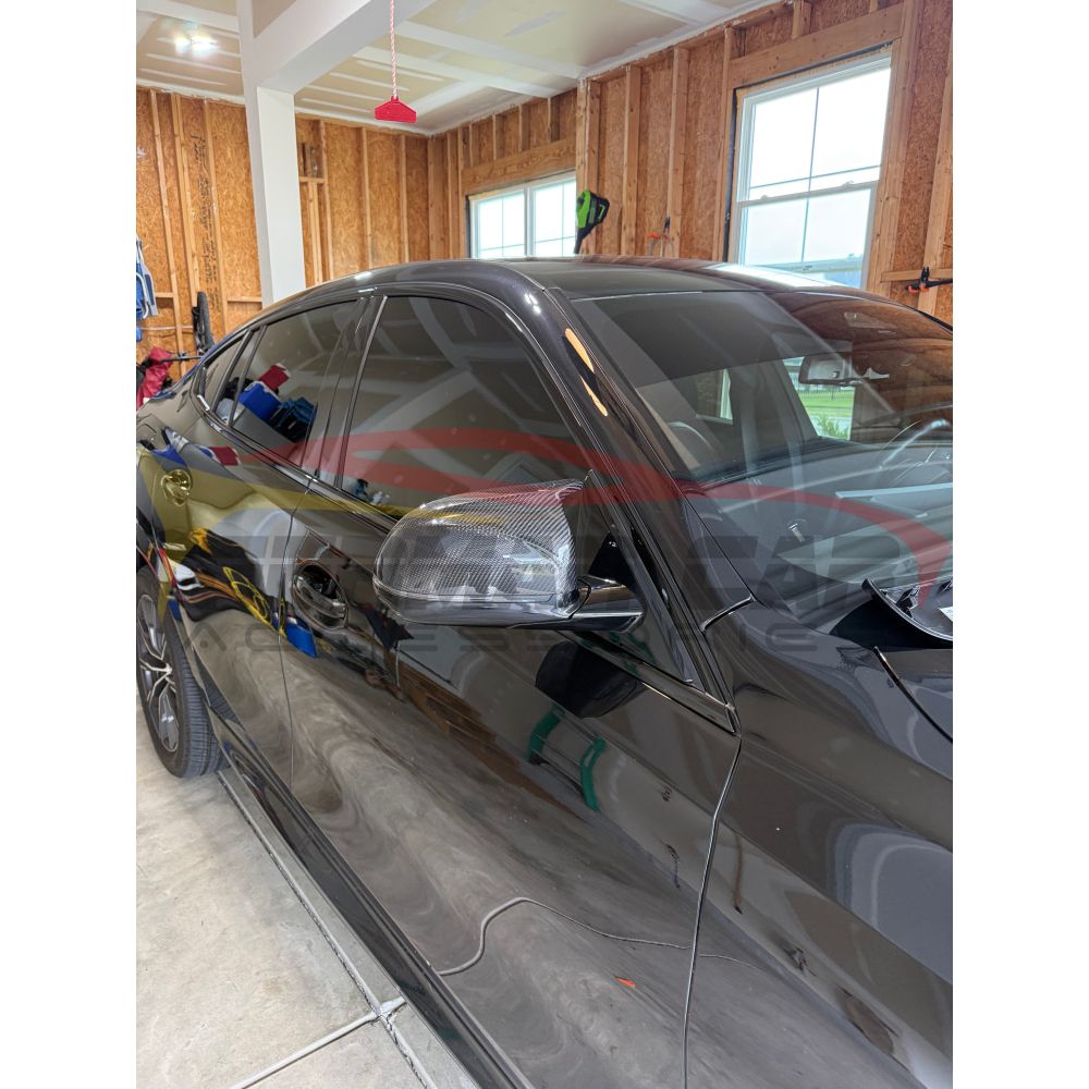 2019+ BMW X7 M-Style Carbon Fiber Mirror Caps | G07 - Mirror Caps