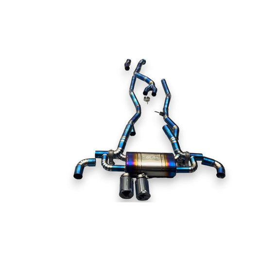 2019 + Bmw Z4 Valved Sport Exhaust System | G29 Titanium / Chrome Tips