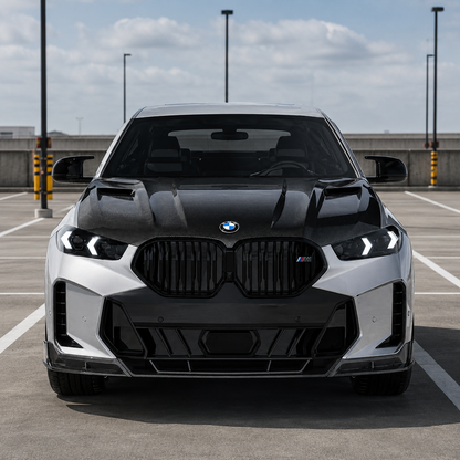 2019+ BMW X5/X5M/X6/X6M PK Style Carbon Fiber Hood | G05/G06/F95/F96