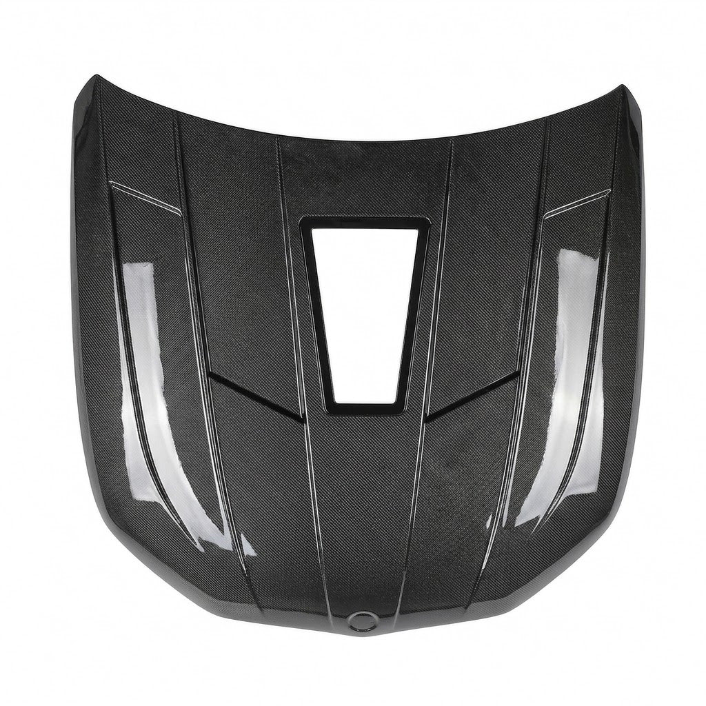 2019+ BMW 8-Series/M8 Glass Engine Cover Carbon Fiber Hood | G14/G15/G16/F91/F92/F93