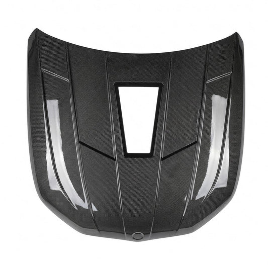 2019-2026 BMW 8-Series/M8 Glass Engine Cover Carbon Fiber Hood | G14/G15/G16/F91/F92/F93