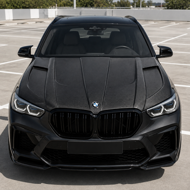 2019+ BMW X5/X5M/X6/X6M LD Style Carbon Fiber Hood | G05/G06/F95/F96