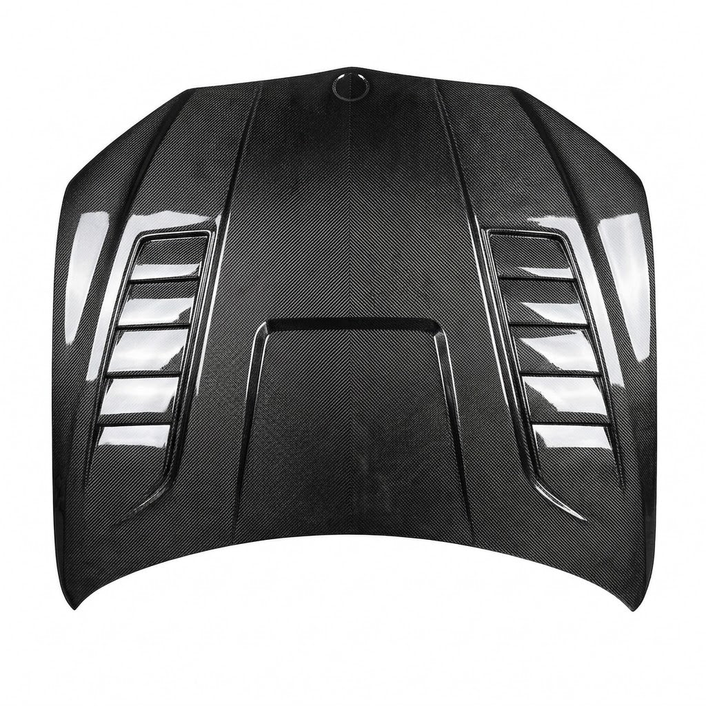 2019+ BMW X5/X5M/X6/X6M V1 Style Carbon Fiber Hood | G05/G06/F95/F96