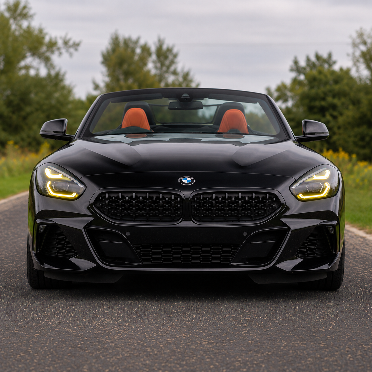 2019+ BMW Z4 CSL Style Headlight Yellow DRL Module | G29