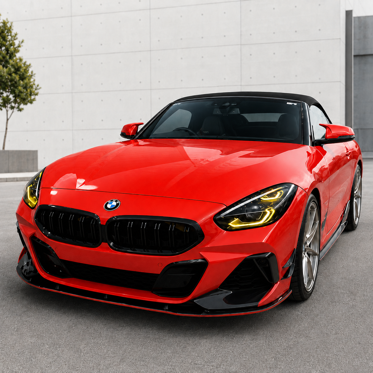 2019+ BMW Z4 CSL Style Headlight Yellow DRL Module | G29