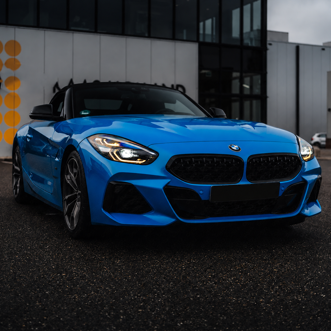 2019+ BMW Z4 CSL Style Headlight Yellow DRL Module | G29