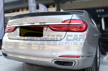 2020-2022 BMW 7-Series AC Style Carbon Fiber Trunk Spoiler | G11/G12 Rear Trunk Spoilers
