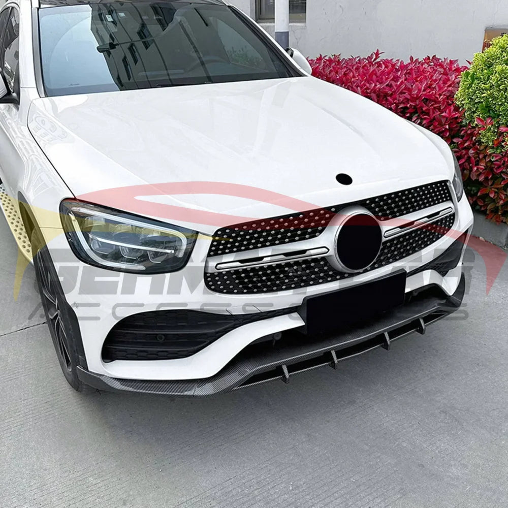 2020-2022 Mercedes-Benz GLC-Class/GLC 43 AMG Carbon Fiber Front Lip | X253 Facelift Front Lips/Splitters