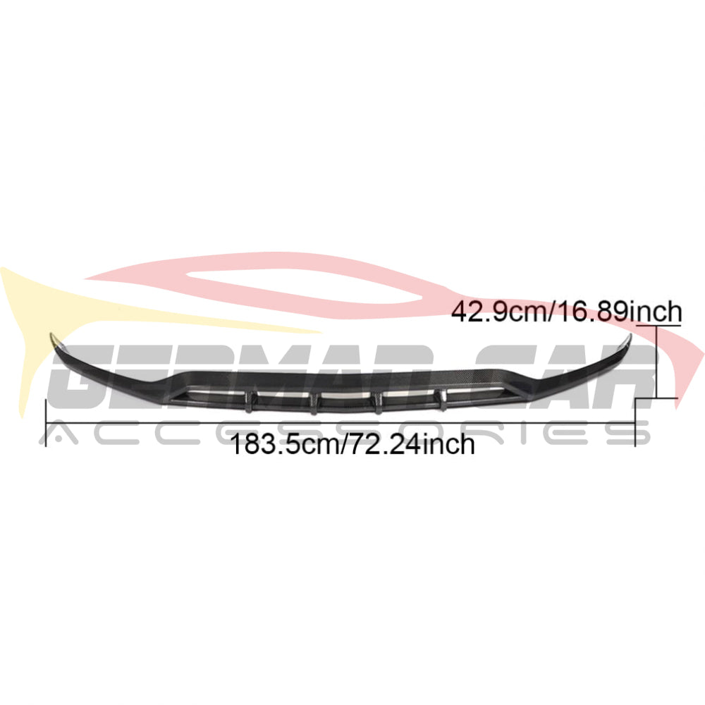2020-2022 Mercedes-Benz GLC-Class/GLC 43 AMG Carbon Fiber Front Lip | X253 Facelift Front Lips/Splitters