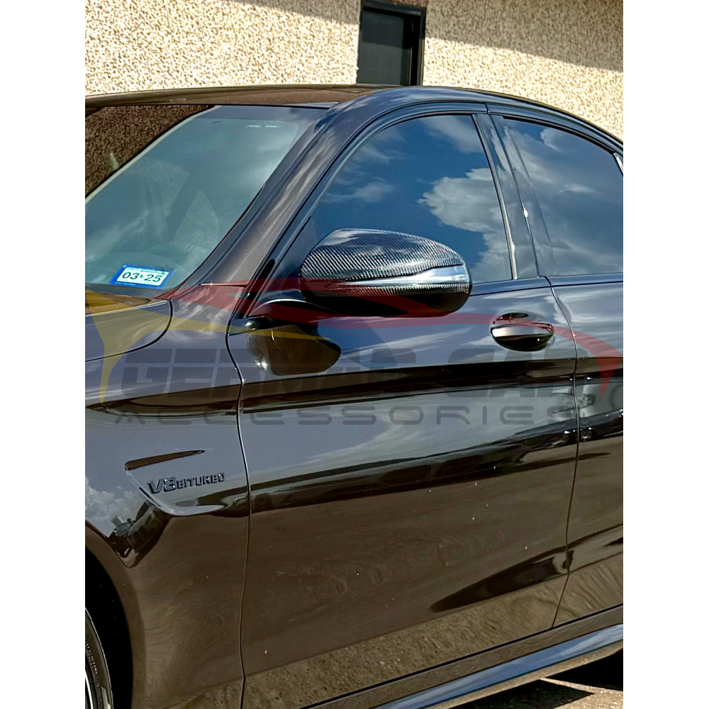 2020-2022 Mercedes-Benz Glc Class/Glc 63 Carbon Fiber Mirror Caps | W253 Facelift