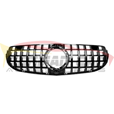2020-2022 Mercedes-Benz Glc Gtr Style Front Grille | W253 Facelift Offroad / Gloss Black Grilles