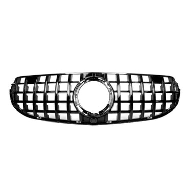 2020-2022 Mercedes-Benz Glc Gtr Style Front Grille | W253 Facelift Offroad / Gloss Black Grilles