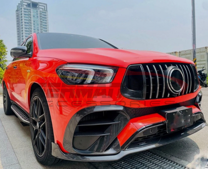 2020+ Mercedes-Benz GLE-Class Carbon Fiber Front Lip | W167/C167 Front Lips/Splitters