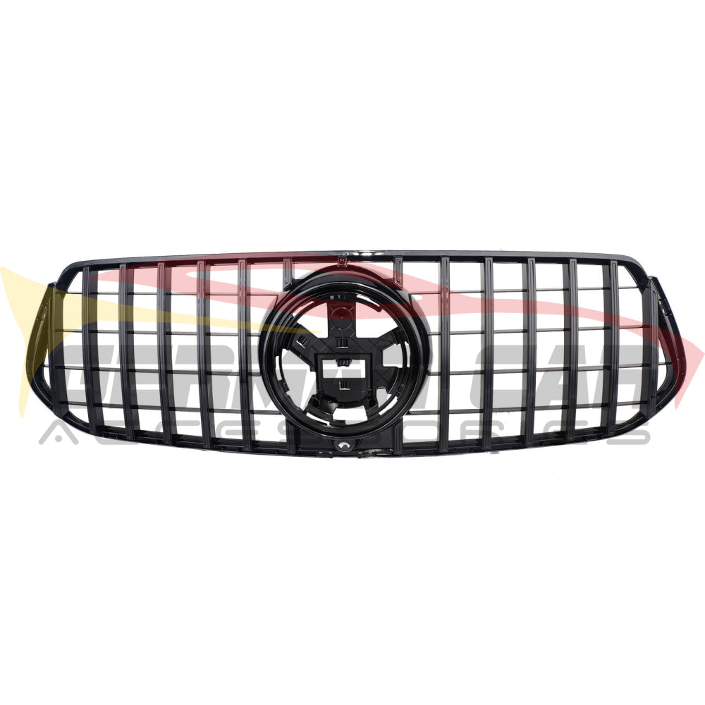 2020+ Mercedes-Benz Gle Gtr Style Front Grille | W167 Gloss Black / Sport Version Grilles