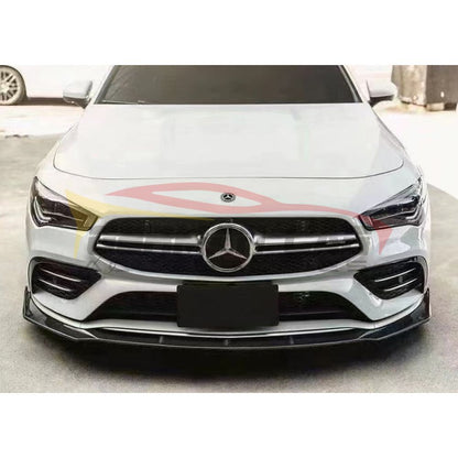 2020-2023 Mercedes CLA-Class Carbon Fiber Front Lip I W118 - Front Lips/Splitters