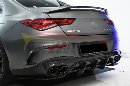 2020-2023 Mercedes CLA-Class Carbon Fiber Rear Diffuser I W118 - Rear Diffusers