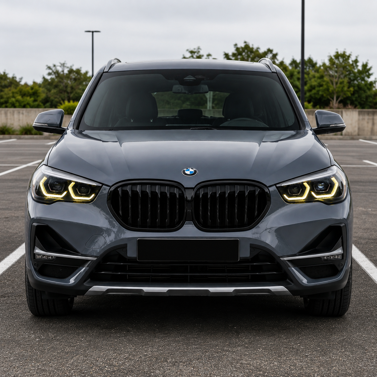 2020-2023 BMW X1/X2 CSL Style Headlights Yellow DRL Module | F48/F39