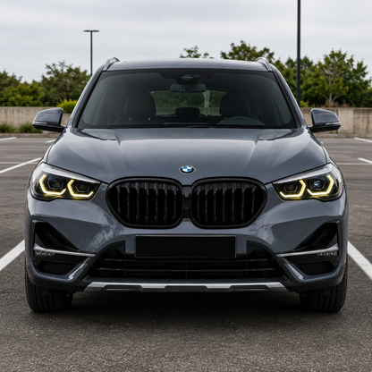 2020-2023 BMW X1/X2 CSL Style Headlights Yellow DRL Module | F48/F39