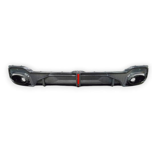 2020-2024 Audi Q3/SQ3 Carbon Fiber Diffuser with LED Brake Light | Q3/SQ3 Rear Diffusers