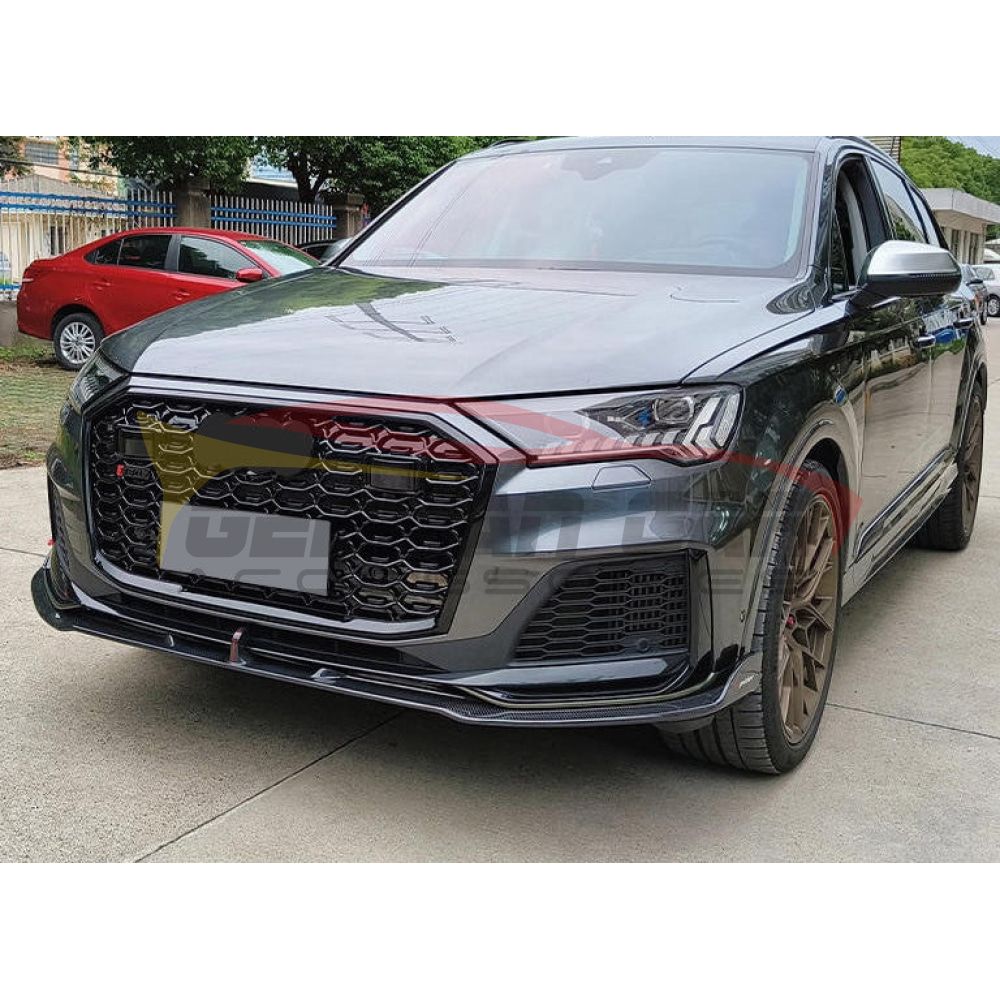 2020-2024 Audi Q7/SQ7 Carbon Fiber Front Lip | 4M.5 Q7/SQ7 Front Lips/Splitters