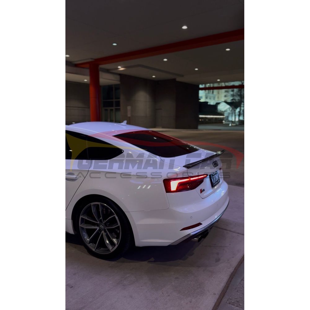 2020+ Audi A5/S5/RS5 PSM Style Carbon Fiber Trunk Spoiler | B9.5 A5/S5/RS5 Rear Trunk Spoilers