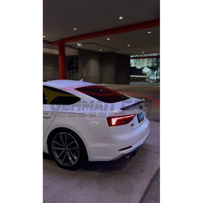 2020+ Audi A5/S5/RS5 PSM Style Carbon Fiber Trunk Spoiler | B9.5 A5/S5/RS5 Rear Trunk Spoilers