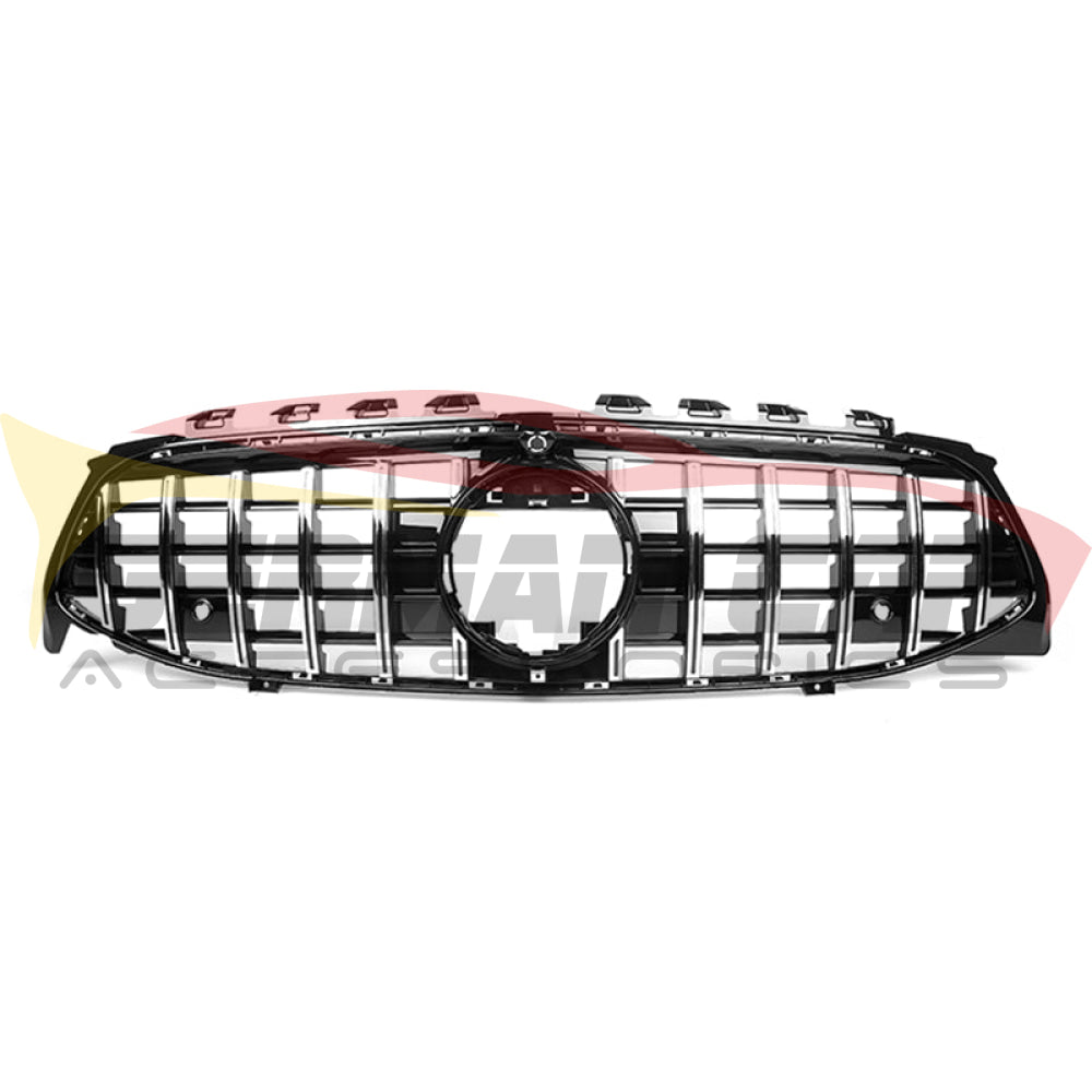 2020+ Mercedes-Benz Cla Gtr Style Front Grille | W118 Chrome Silver