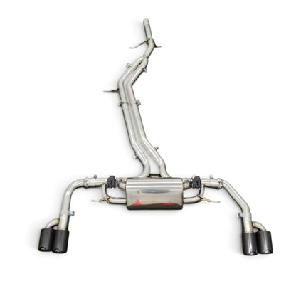 2020-2026 Audi Q7 Valved Sport Exhaust System | 4M.5 Q7 - Stainless Steel Exhaust / Chrome Tips - Exhausts